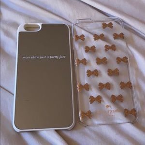Two Kate Spade iPhone 6/6s Cases